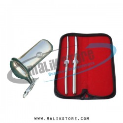 Hegar uterine dilator set 2pieces 7-8, 11-12, collin large